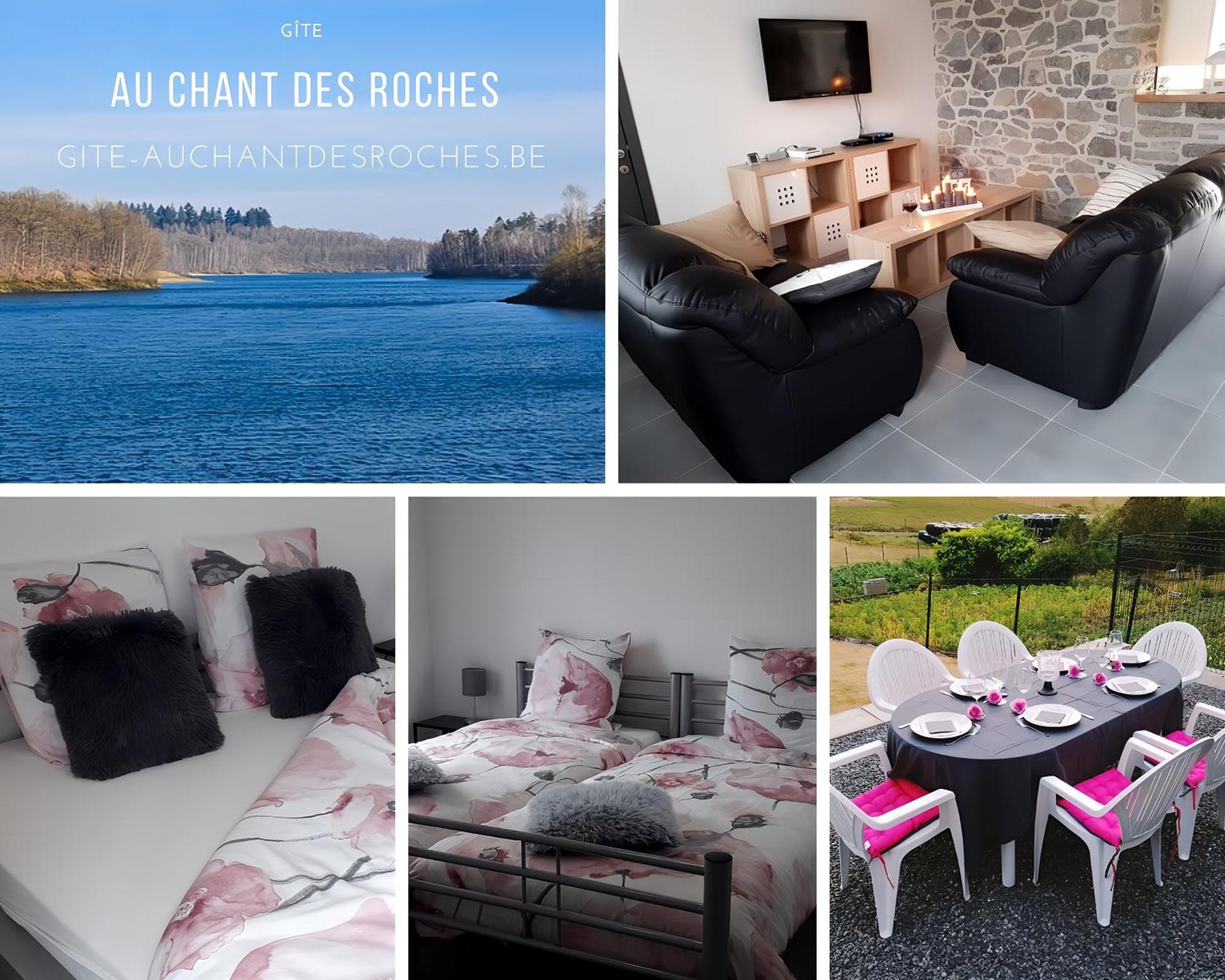 Au Chant Des Roches - Parking - Wifi - Terrasse - Chambres Familiales - Cerfontaine Bagian luar foto